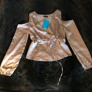 Champagne blouse